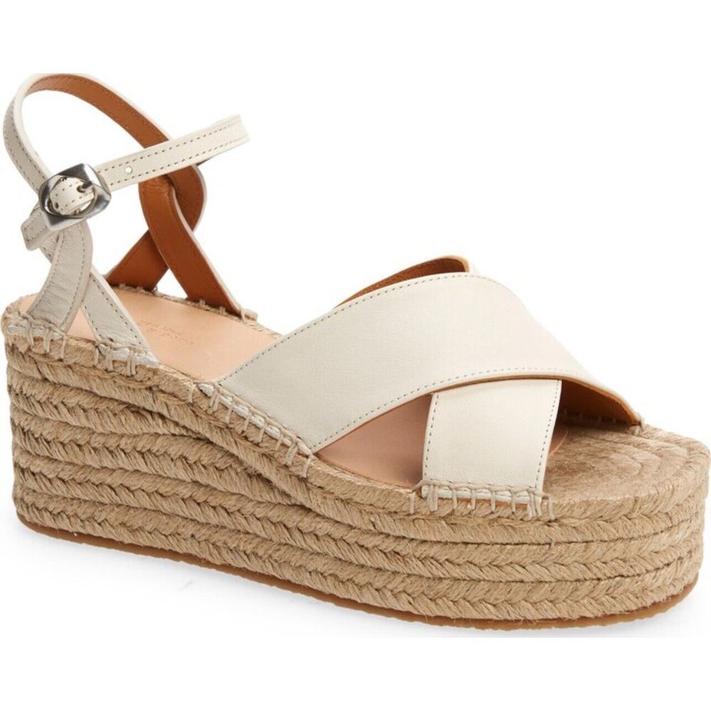 NEW‎ $395 Women's Sz 41 M Rag & Bone Hera Espadrille Wedge Sandal